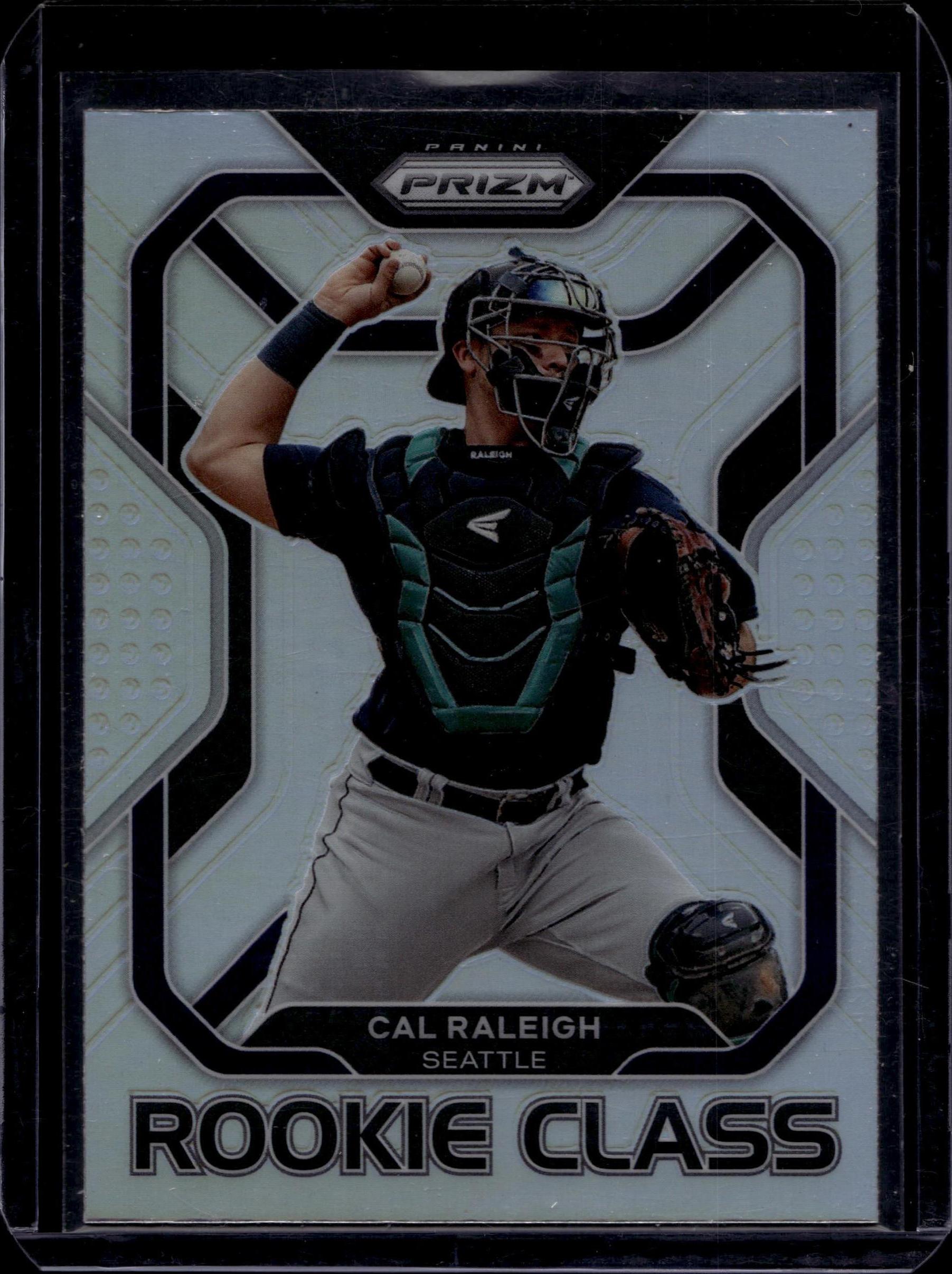 2022 Panini Prizm #RC-21 Cal Raleigh Rookie Class Silver Prizm