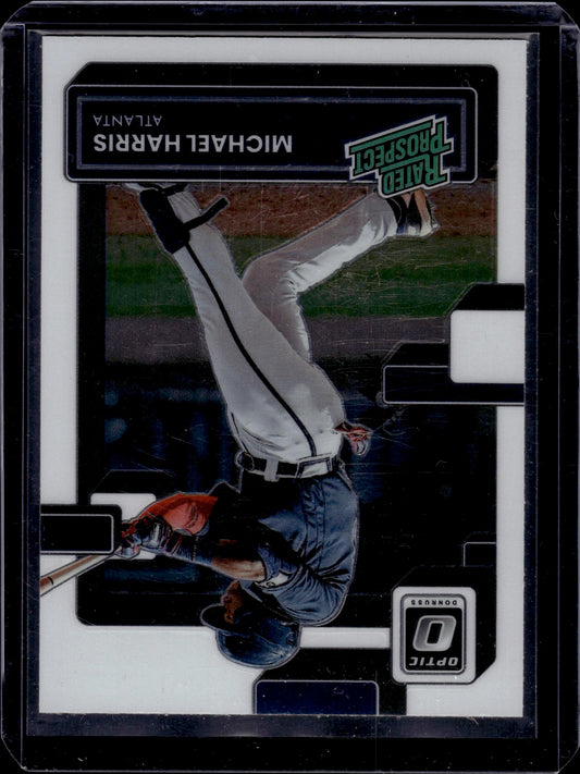 2022 Donruss Optic #RP-20 Michael Harris Rated Prospects