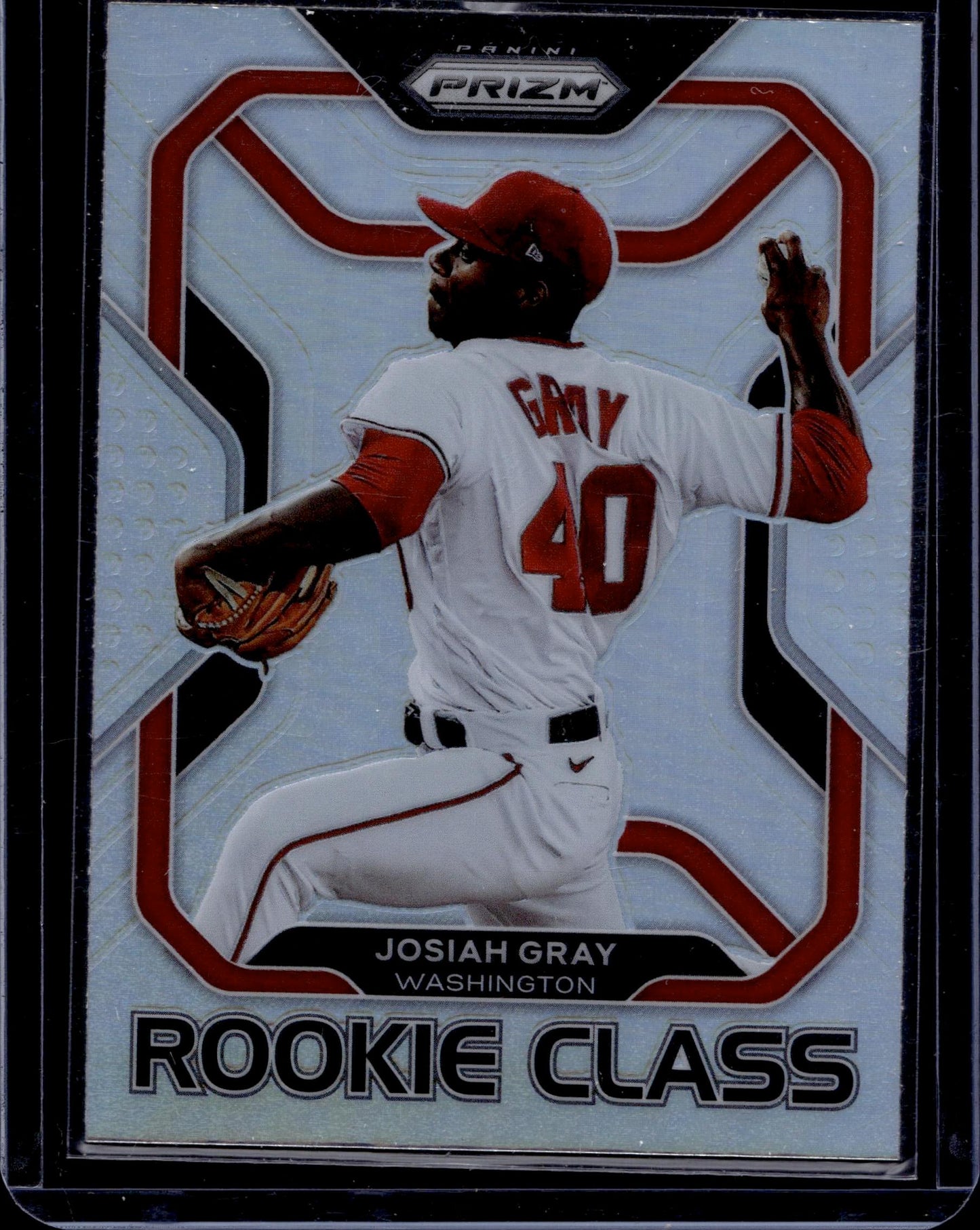 2022 Panini Prizm #RC-18 Josiah Gray Rookie Class Silver Prizm