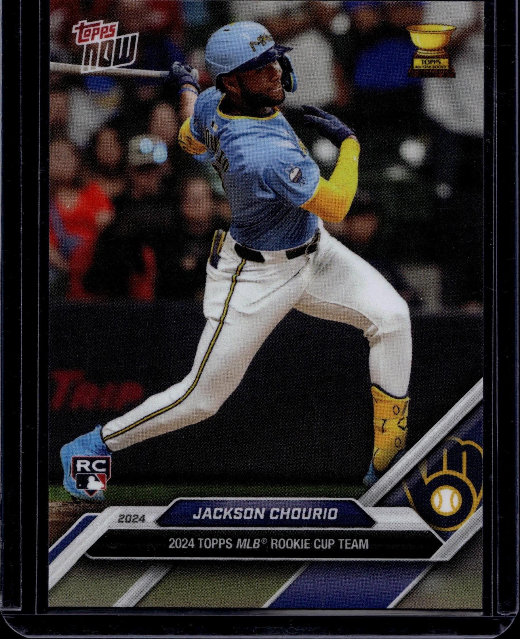 2024 Topps Now Rookie Cup #RC-7 Jackson Chourio